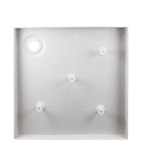 Набор Qtap Taurus BLA1099SC6 Clear 2020x900x900 мм + поддон Tern 309912C 90x90x12 см с сифоном (SD00048945)