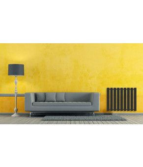 Радиатор отопления Genesis-Aqua Batteria 80x60 см Черный