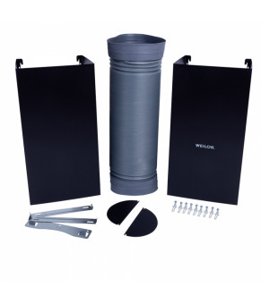 Вытяжка декоративная наклонная WEILOR WDS 62301 R BL 1000 LED