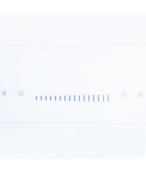 Вытяжка декоративная наклонная WEILOR PDL 62304 WH 1100 LED Strip