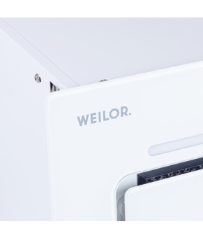 Вытяжка полновстраиваемая WEILOR PBSR 62301 FULL GLASS WH 1100 LED Strip