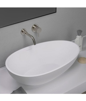 Раковина накладная iStone Bath Moira WD38388F8 white matt