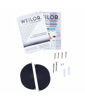 Вытяжка телескопическая WEILOR PTS 9265 BL 1300 LED Strip