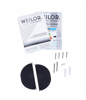 Вытяжка телескопическая WEILOR PTS 9265 WH 1300 LED Strip
