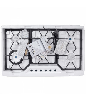 Поверхность газовая на металле WEILOR GM W 904 SS
