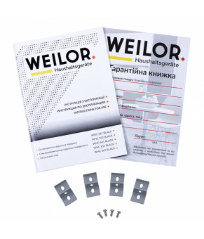 Поверхность стеклокерамическая Domino WEILOR WHC 321 BLACK