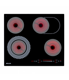 Поверхность стеклокерамическая WEILOR WHC 661 BLACK