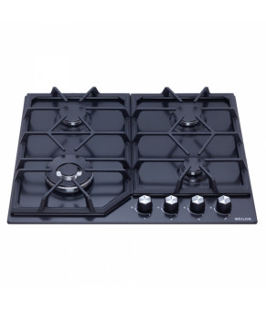 Поверхность газовая на металле WEILOR GM W604 BL