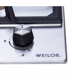 Поверхность газовая на металле WEILOR GM W604 SS