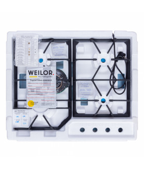 Поверхность газовая на металле WEILOR GM W604 SS
