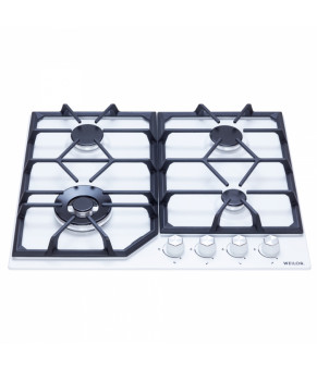 Поверхность газовая на металле WEILOR GM W604 WH