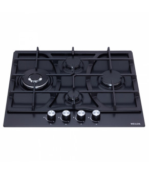 Поверхность газовая на металле WEILOR GM W614 BL