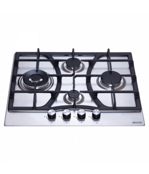 Поверхность газовая на металле WEILOR GM W614 SS