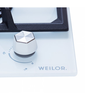 Поверхность газовая на стекле WEILOR GG W 604 WH