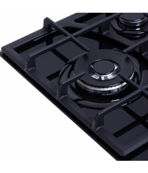 Поверхность газовая на стекле WEILOR GG W614 BL
