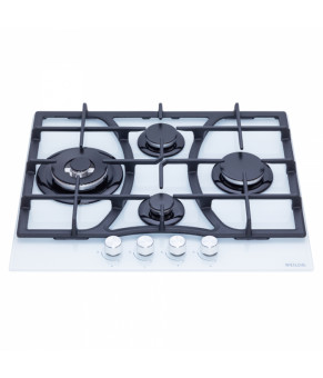 Поверхность газовая на стекле WEILOR GG W614 WH