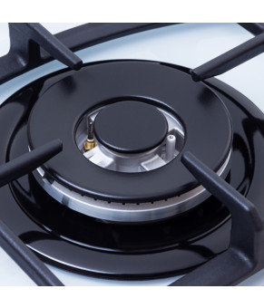 Поверхность газовая на стекле WEILOR GG W614 WH