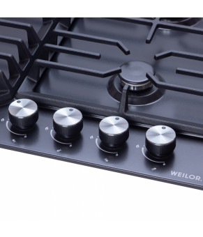 Поверхность газовая на металле WEILOR GM 624 BL