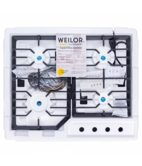 Поверхность газовая на металле WEILOR GM 624 BL