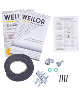 Поверхность газовая на металле WEILOR GM 624 SS