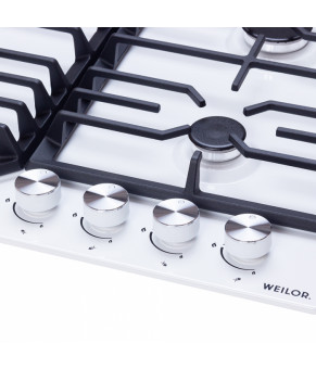 Поверхность газовая на металле WEILOR GM W 624 WH