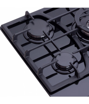 Поверхность газовая на стекле WEILOR GG W 714 BL