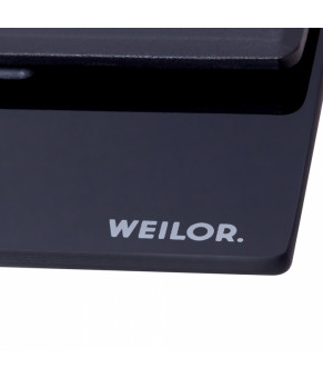 Поверхность газовая на стекле WEILOR GG W 714 BL