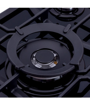 Поверхность газовая на стекле WEILOR GG W 714 BL
