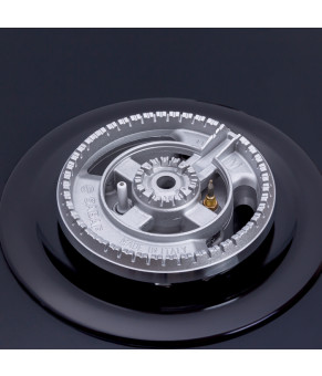 Поверхность газовая на стекле WEILOR GG W 714 BL