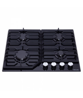Поверхность газовая на стекле WEILOR GG 624 BL