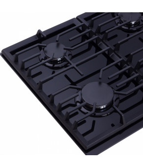 Поверхность газовая на стекле WEILOR GG 624 BL