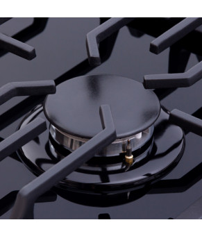 Поверхность газовая на стекле WEILOR GG 624 BL