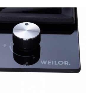 Поверхность газовая на стекле WEILOR GG W 624 BL