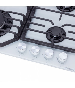 Поверхность газовая на стекле WEILOR GG W 624 WH