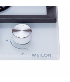 Поверхность газовая на стекле WEILOR GG W 624 WH