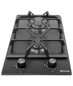 Поверхность газовая Domino на металле WEILOR GM 304 BL