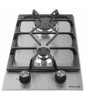 Поверхность газовая Domino на металле WEILOR GM 304 SS