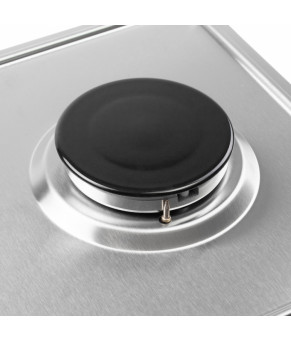 Поверхность газовая Domino на металле WEILOR GM 304 SS