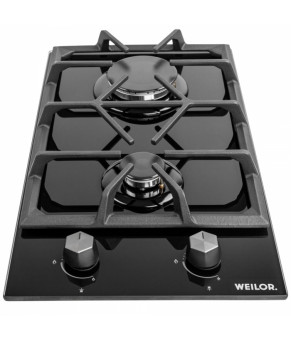 Поверхность газовая Domino на стекле WEILOR GG 304 BL