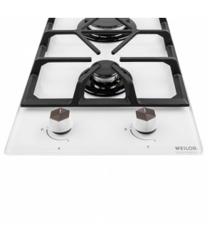 Поверхность газовая Domino на стекле WEILOR GG 304 WH