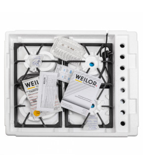 Поверхность газовая на металле WEILOR GM W 634 BL