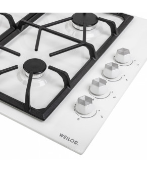 Поверхность газовая на металле WEILOR GM W 634 WH