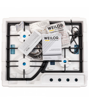 Поверхность газовая на металле WEILOR GM W 644 SS