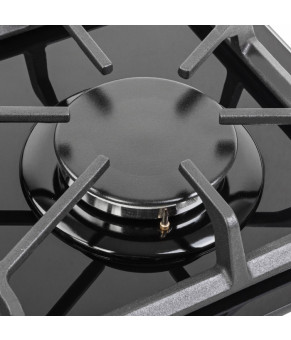 Поверхность газовая на стекле WEILOR GG 634 BL