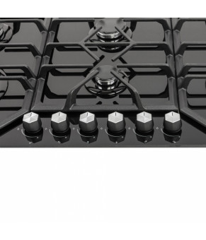 Поверхность газовая на стекле WEILOR GG W 904 BL