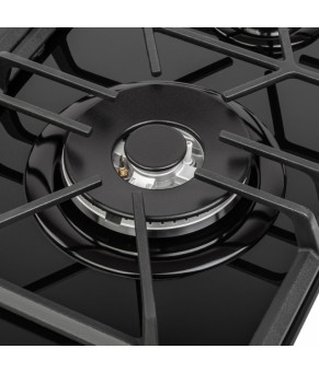 Поверхность газовая на стекле WEILOR GG W 904 BL