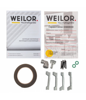 Поверхность газовая на стекле WEILOR GG W 904 BL