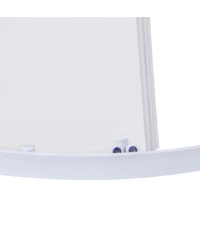Душевая кабина Qtap Taurus WHI1099AC6 90x90, стекло Clear 6 мм, без поддона