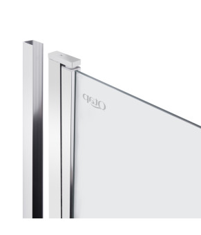Душевая кабина Qtap Gemini CRM1011SC6 100x100, стекло Clear 6 мм, без поддона