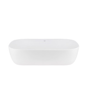 Раковина-чаша Qtap Robin 610x400x145 White с донным клапаном QT13112143PW